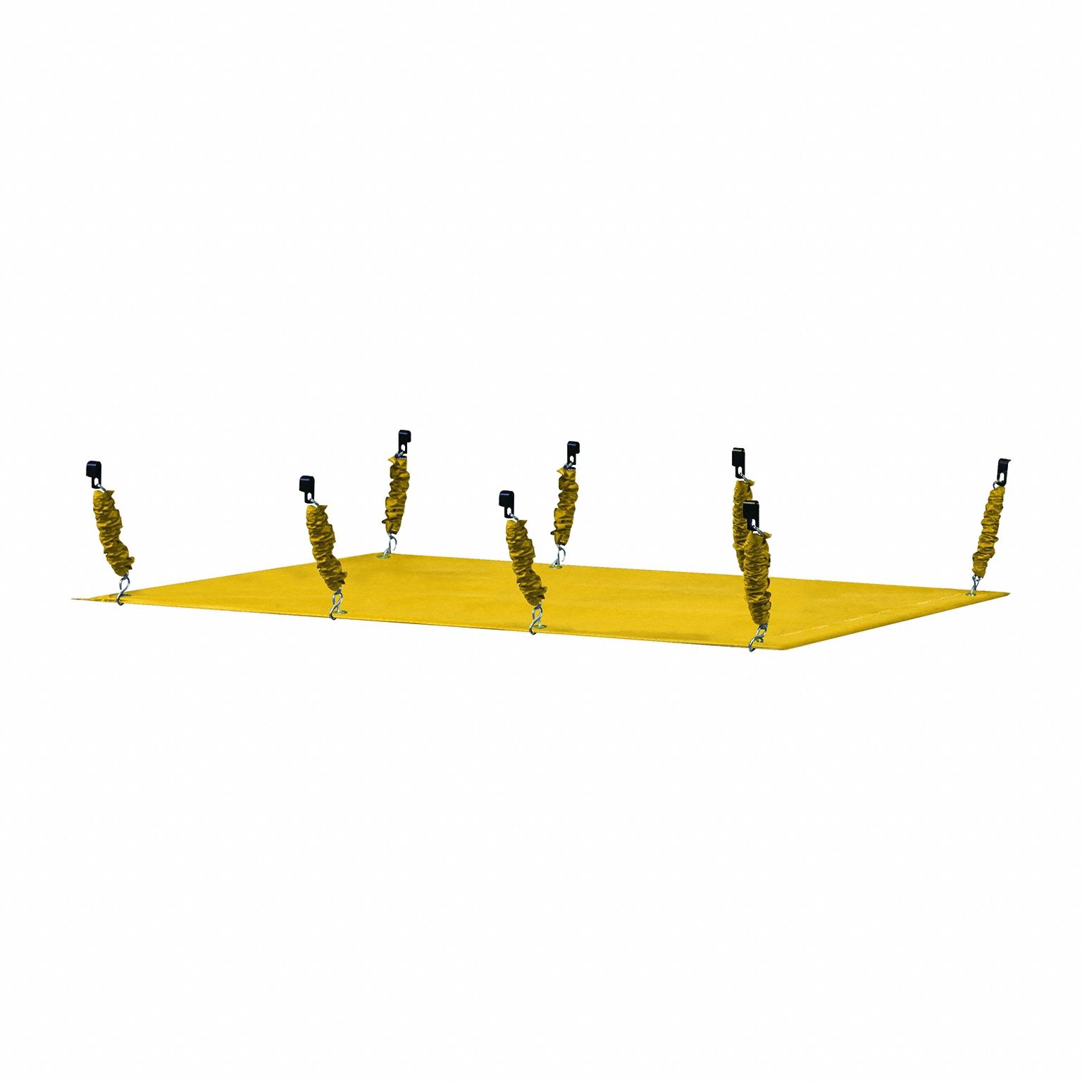 Spring Lift Kit: Yellow, 150 lb Load Capacity, 85 in Overall Lg, All-Purpose