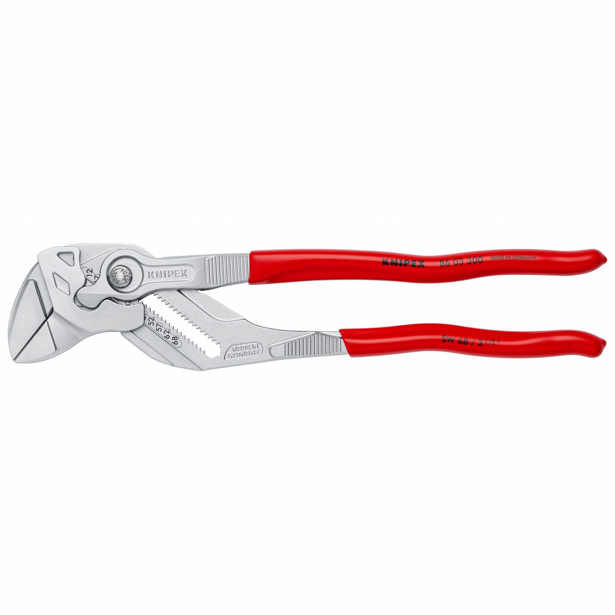 Flat, Push Button, Plier Wrench - 2DYX8