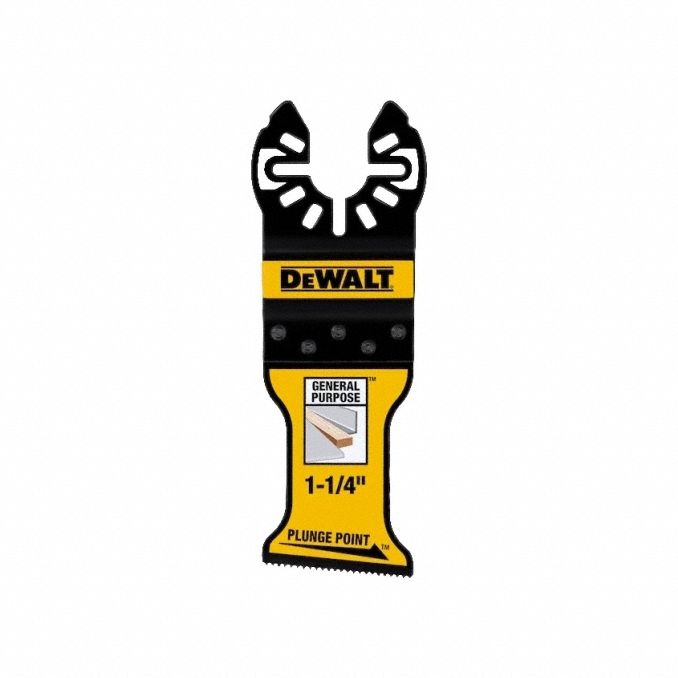 General Purpose Blade (10PK): 2 1/8 in Blade Wd, Plunge Cutting, Bi-Metal, 10 Pieces, 10 PK