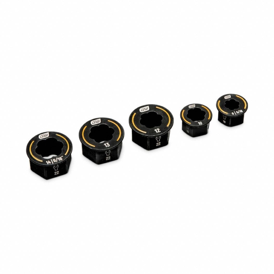 Bolt Biter Wrench insert Set mm 5 PC