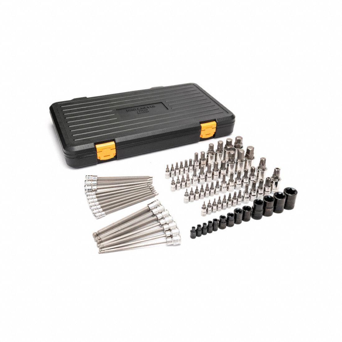 Set Skt Torx and Hex Bit Mast 80PC