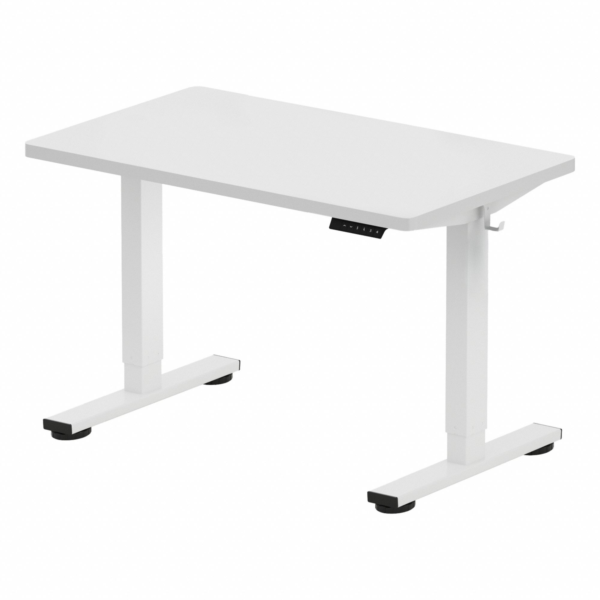 Desk Electric Adjustable White 40x24
