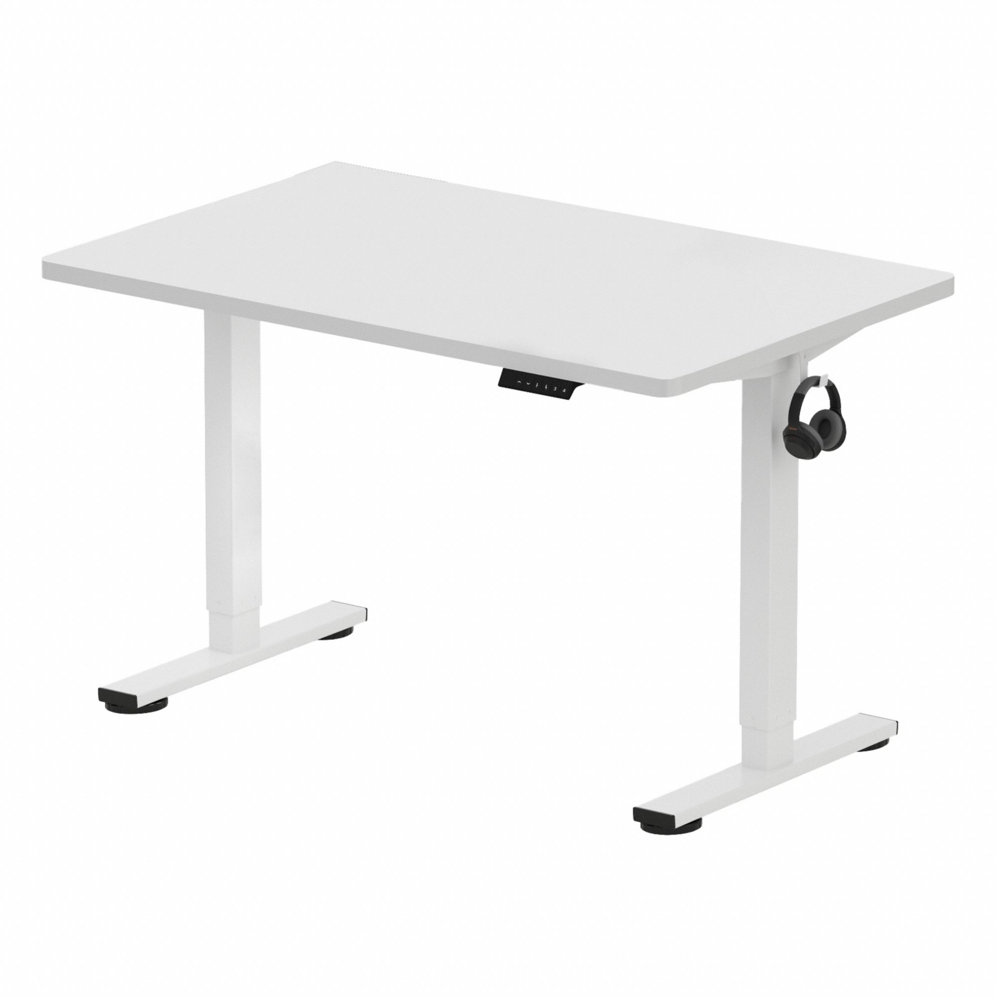 Desk Electric Adjustable White 48x30