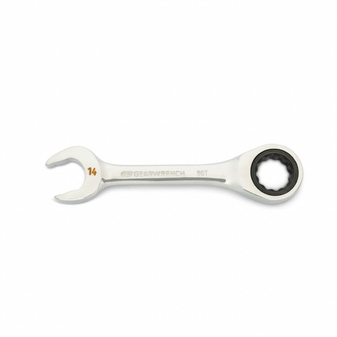 Stubby Combination Ratchet 12 Pt 14 mm