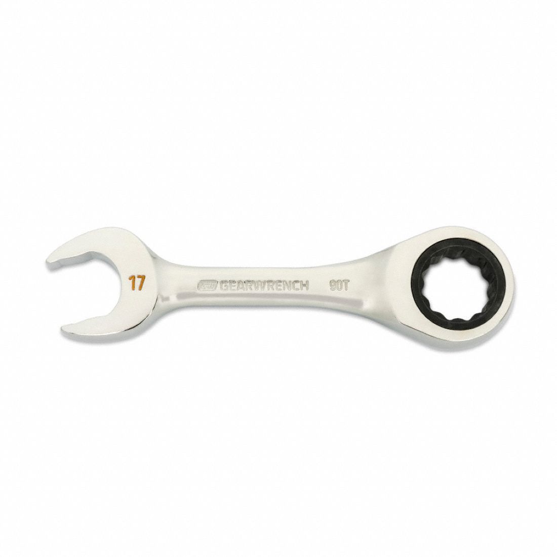 Stubby Combination Ratchet 12 Pt 17 mm