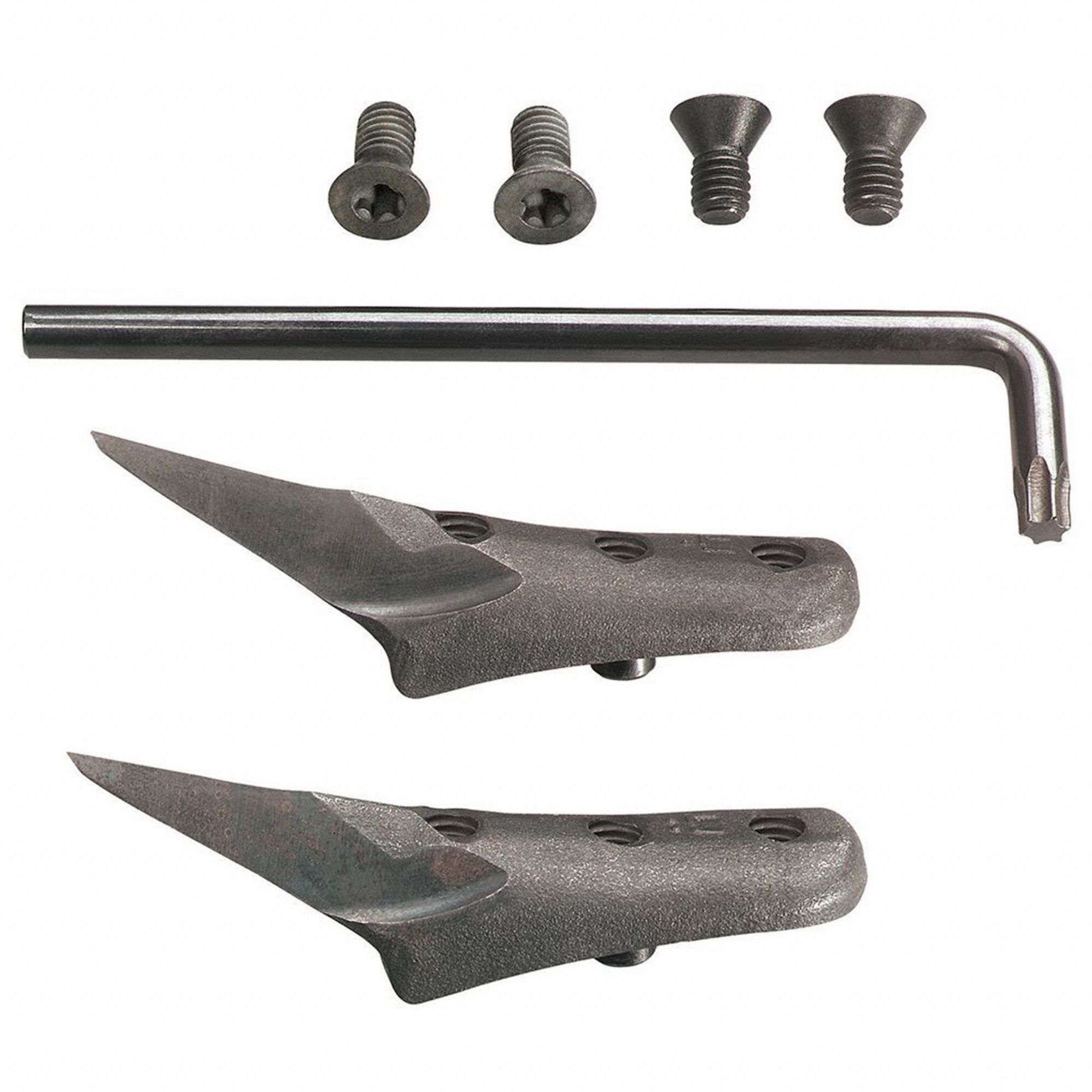 Pole Climber Gaffs: Steel, 1 5/8 in Gaff Lg, Std, 22°