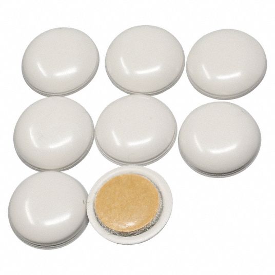 MASTER CASTER, 3/4 in Dia., 3/8 in Ht, Furniture Glides 1APU787001 Grainger