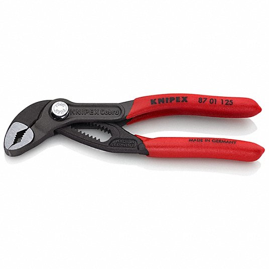 KNIPEX Cobra Water Pump 5-in V-Jaw Pliers KNIPEX Cobra Water Pump 5-in V-Jaw Pliers