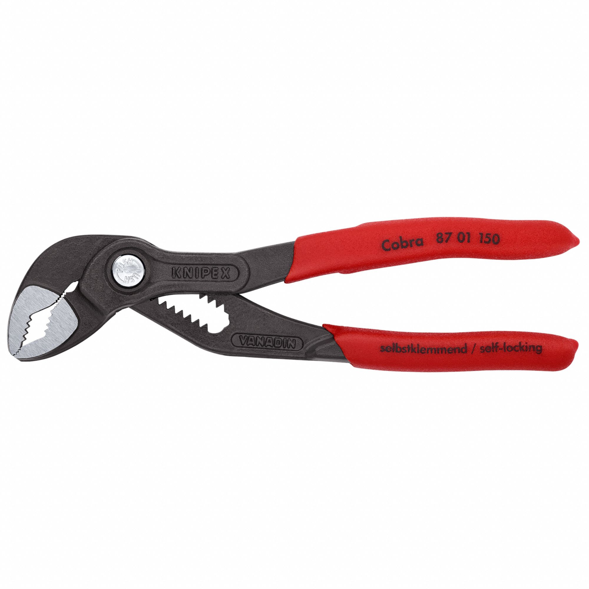 PINCE P/ POMPE A EAU,LO 6 PO,ACIER