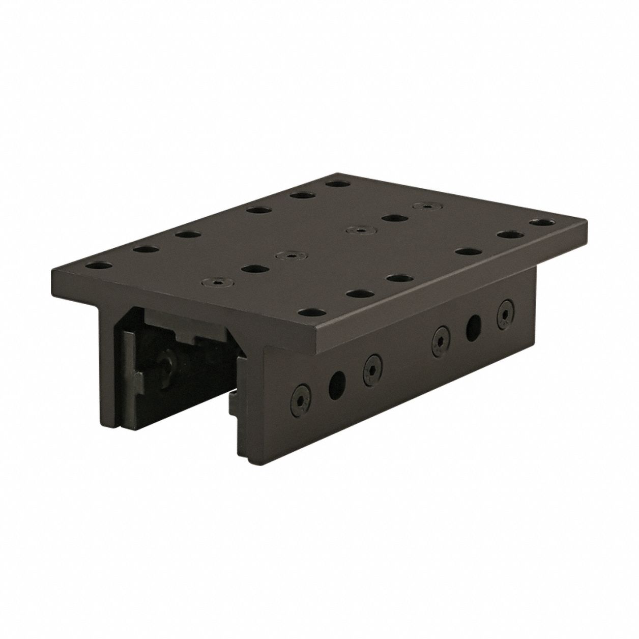 T-Slot Framing System Rollers: 45 Series, 120 mm L x 56.4 mm W x 170 mm H, Black, Double Flanged (MPN 45-6526-BLACK). Key specifications — Brand: 80/20; Housing Material: Aluminum; Includes: Shims; Finish: Anodized; Includes Fasteners: Yes.