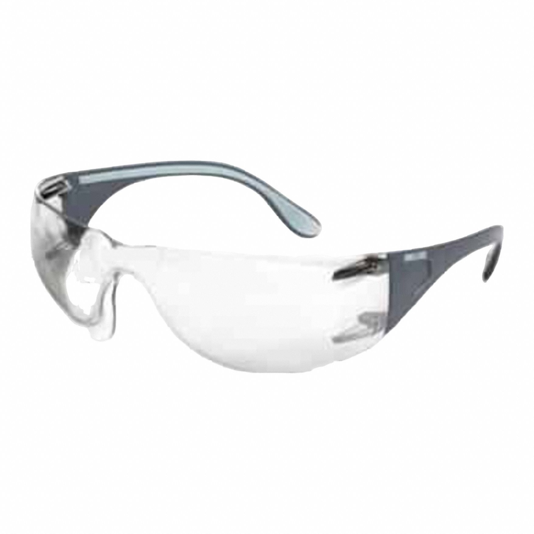 Safety Glasses: Clear Lens, Half-Frame, Anti-Fog/Indoor/Outdoor/Mirrored/Scratch-Resistant