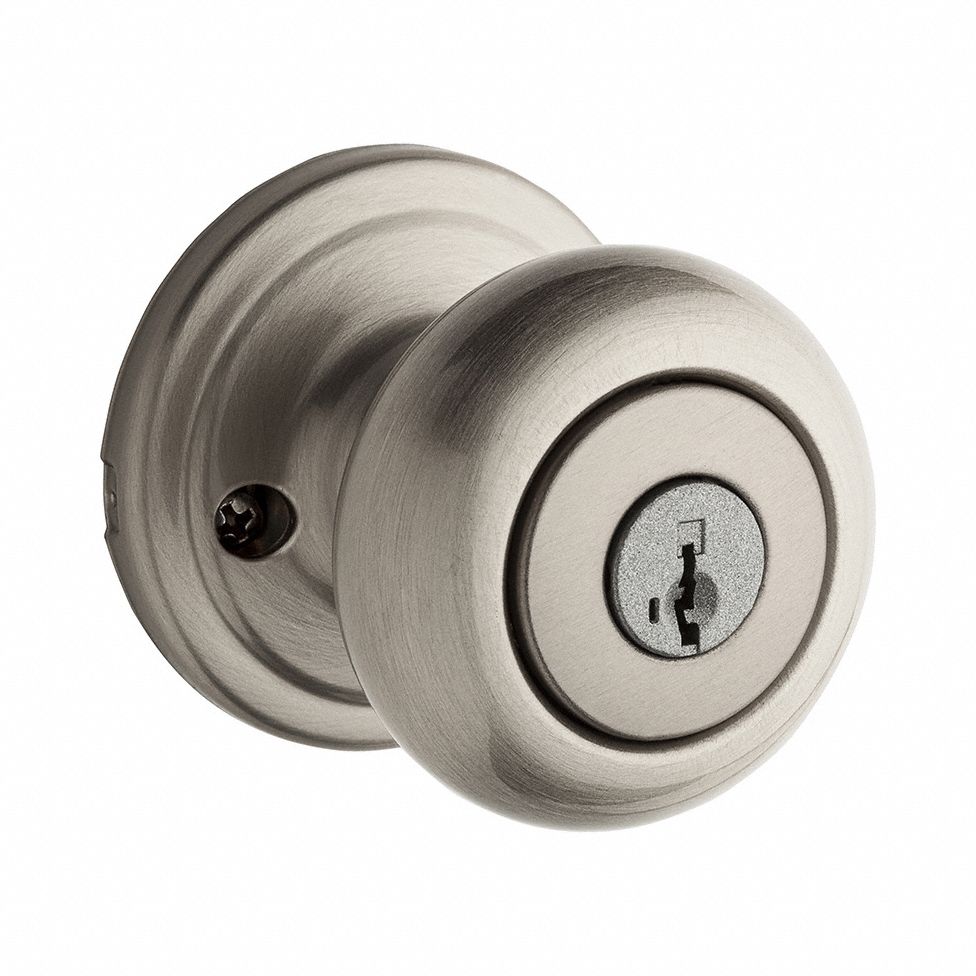 Door Knob Lockset: Office Knob Locksets, Nickel