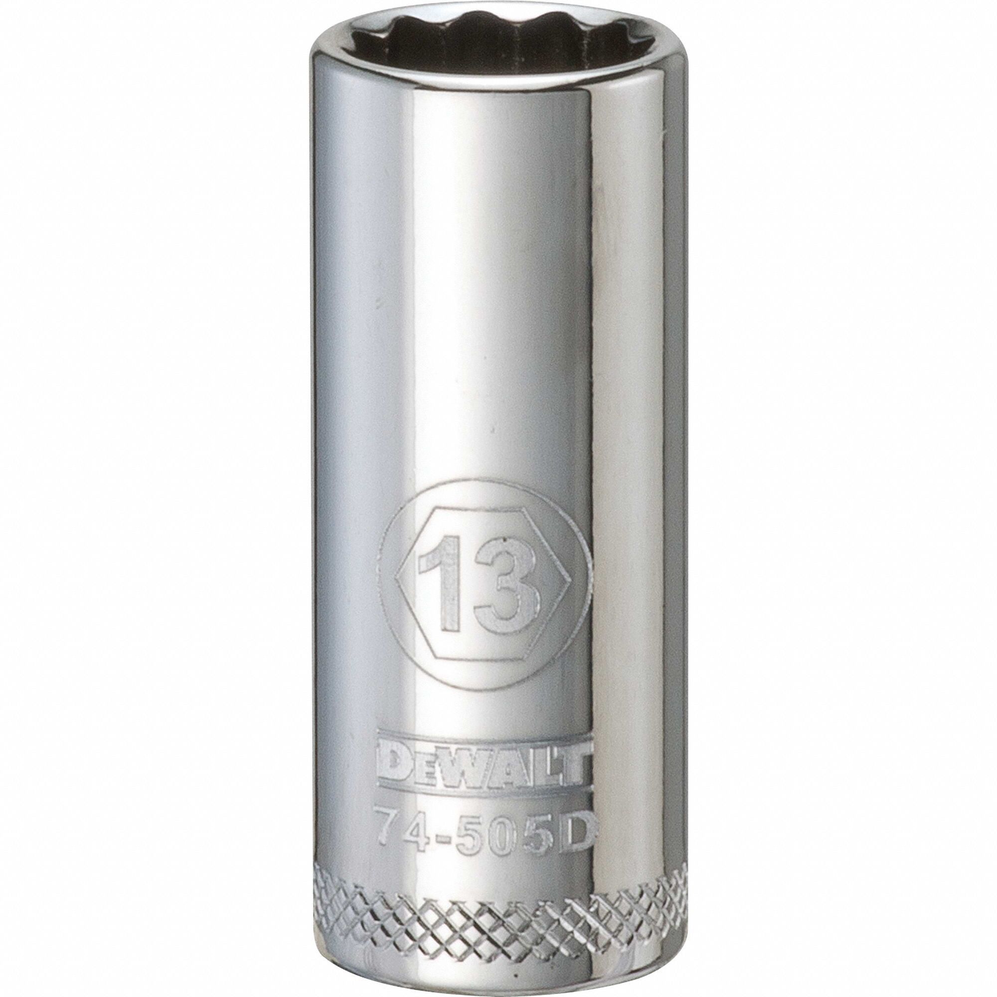 Deep Socket 12 Pt 3/8in 13 mm