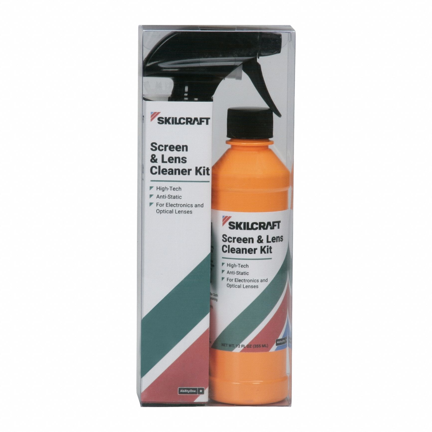 AntiStatic Screen CLNR Kit 12 OZ + CLOTH