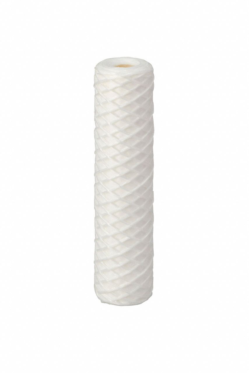 SOLVENTUM CORP DBA 3M HEALTHC Water Filter Cartridge: 1 micron, String Wound, Polypropylene (MPN D-PPPY). Key specifications — Brand: SOLVENTUM CORP DBA 3M HEALTHC; Filter Media: Polypropylene.