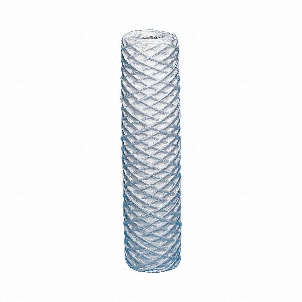 SOLVENTUM CORP DBA 3M HEALTHC Water Filter Cartridge: 3 micron, String Wound, 29 1/4 in Overall Ht (MPN D-CCSA-3-A). Key specifications — Brand: SOLVENTUM CORP DBA 3M HEALTHC; Filter Media: Cotton.
