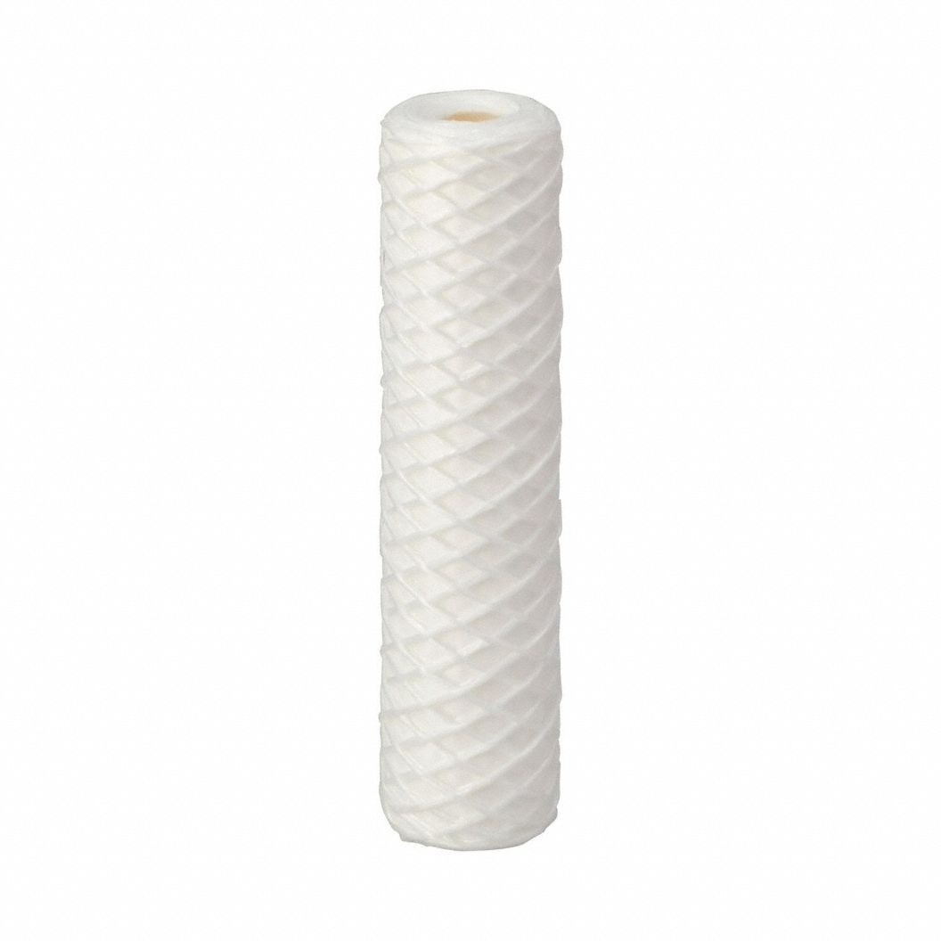 SOLVENTUM CORP DBA 3M HEALTHC Water Filter Cartridge: 25 micron, String Wound, 29 1/4 in Overall Ht (MPN D-CCSF-3-A). Key specifications — Brand: SOLVENTUM CORP DBA 3M HEALTHC; Filter Media: Cotton.
