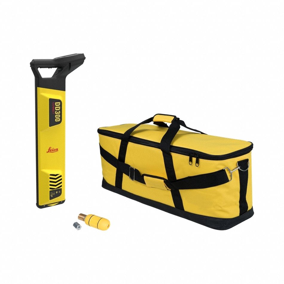 Utility Line Signal Transmitter: Direct/Induction, 32.8 ft Max. Locating Dp, Radio 33 kHz