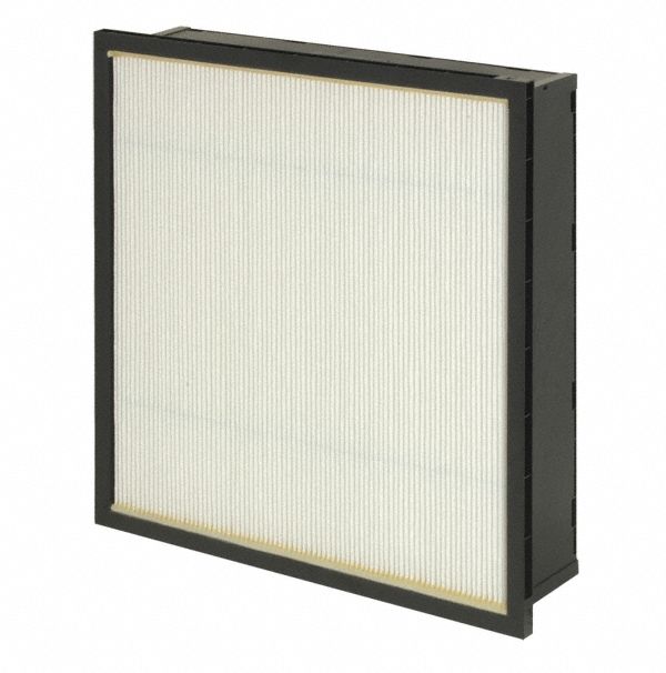 GRAINGER, 20 in x 20 in x 4 in, Synthetic, Minipleat Air Filter ...