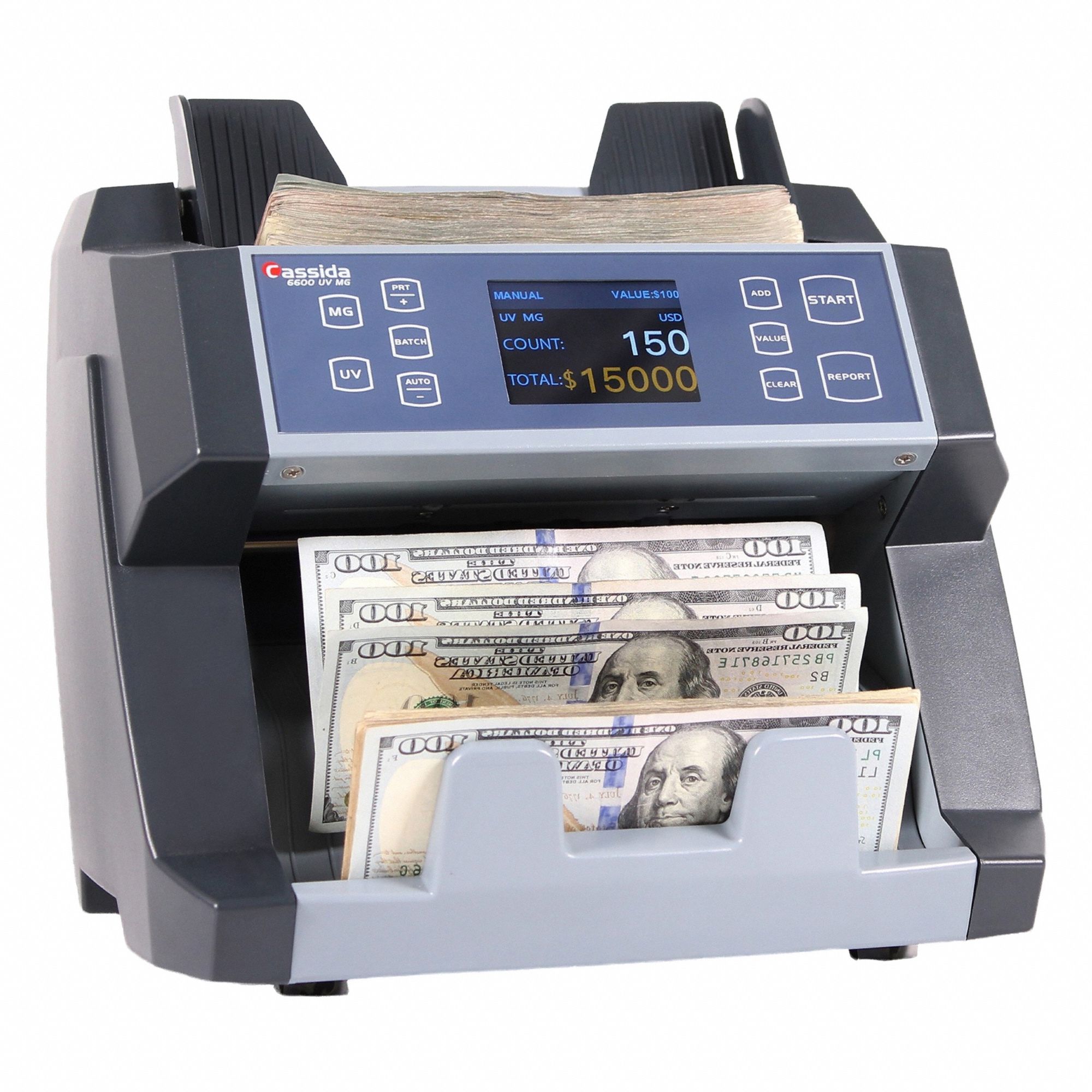1,400 Bills/min Counter Speed, 300 Bills/500 Bills Capacity, Bill ...