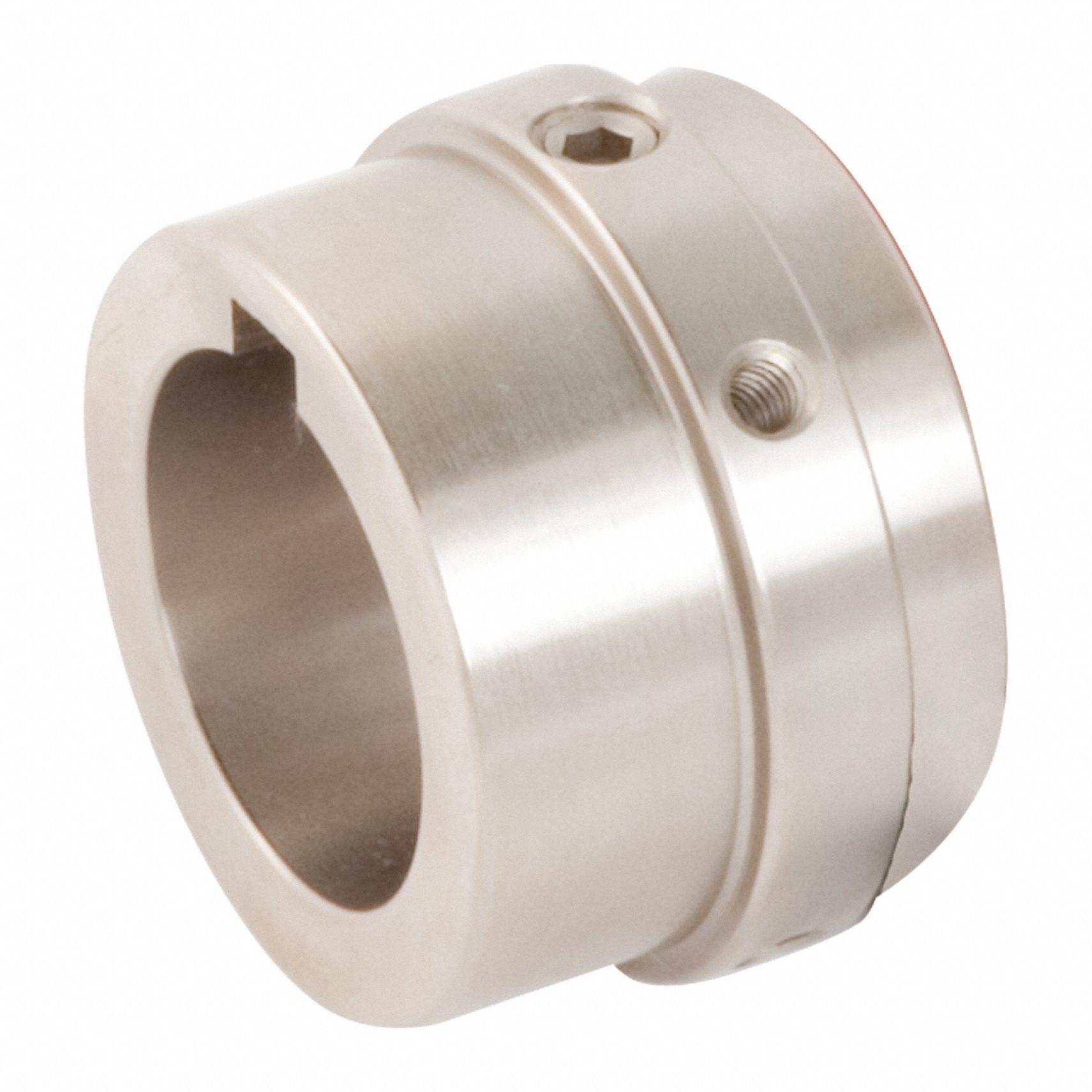 Tire Coupling Hub: WE2 Coupling Size, For Keyed Shaft Type, Steel, 1.64 in Hub Dia