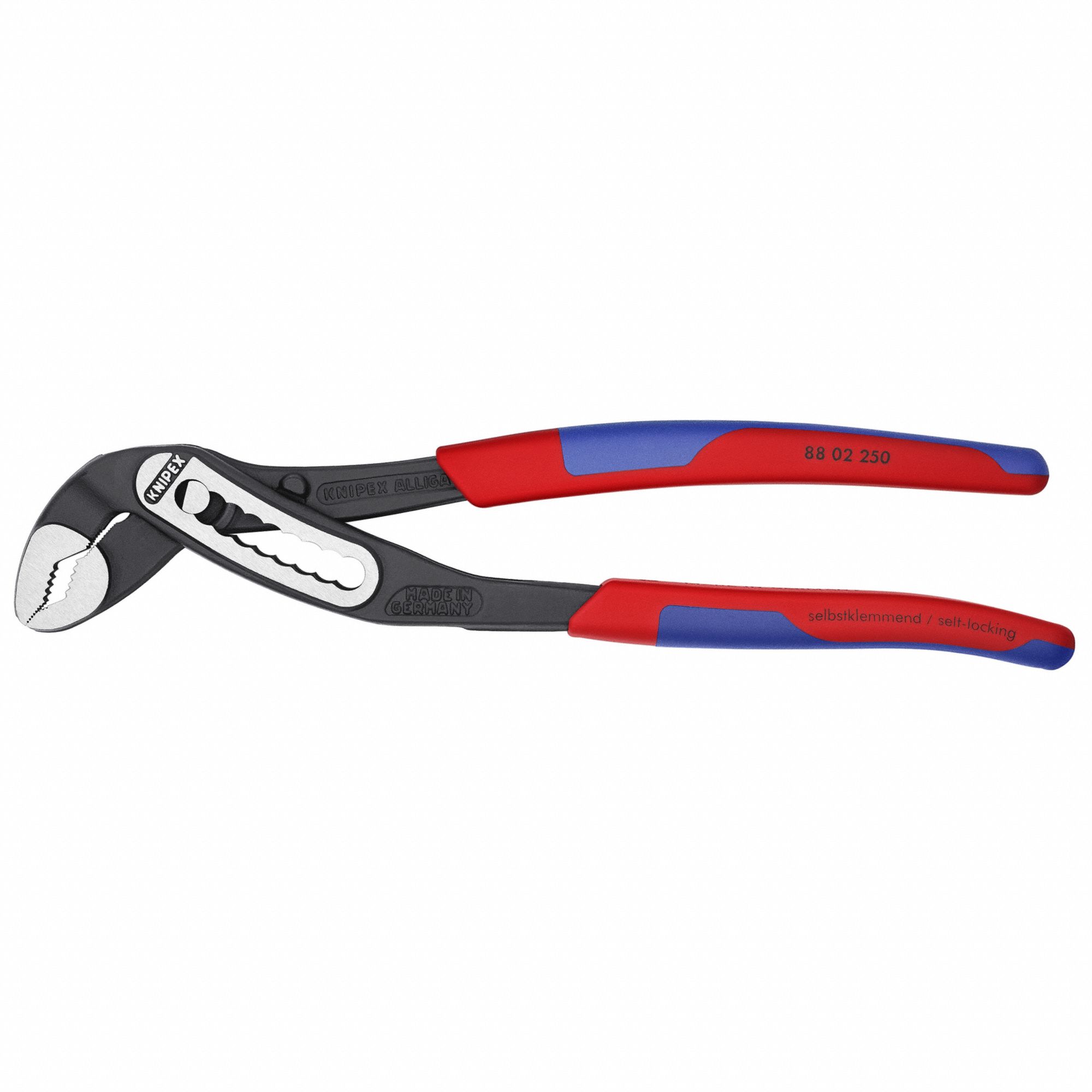 KNIPEX 8201150 / 8201200 / 8201250 Pinza Per Giunto Scorrevole Twingrip 1 Pz 150/200/250mm Pinza Per Pompa Acqua Impugnatura In Plastica Morsetto Fisso Utensili Manuali - Foto 5