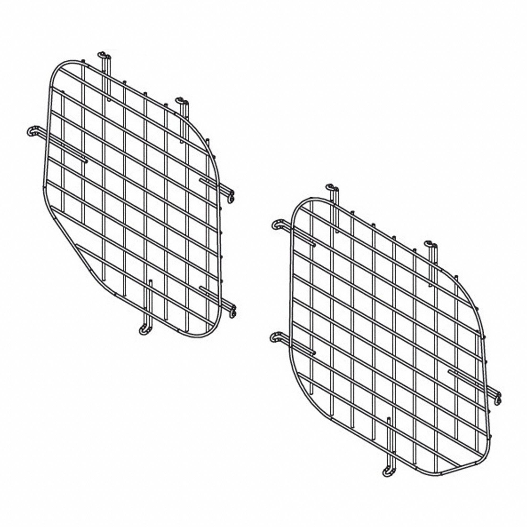 Van Window Screen Rear Door