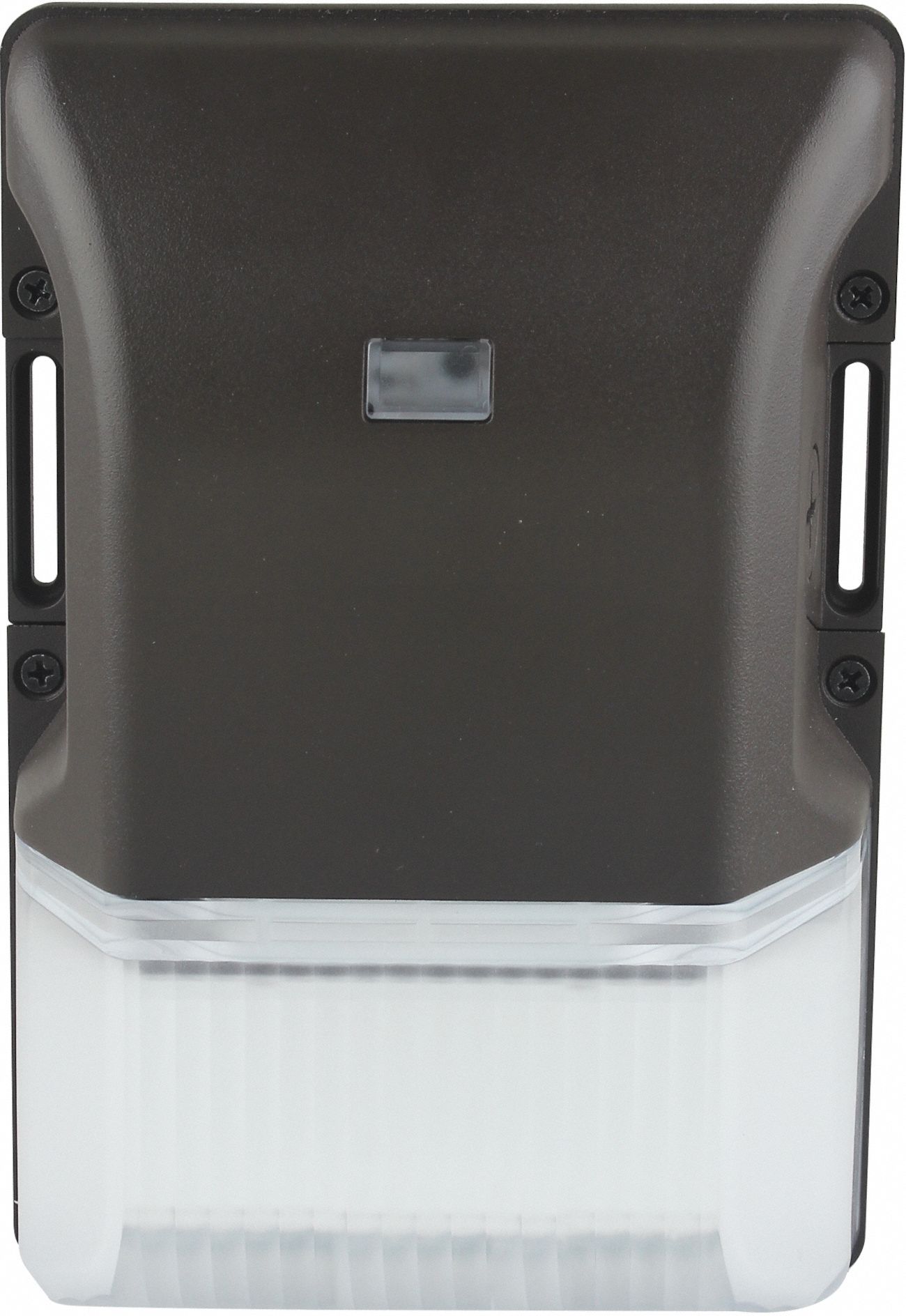 Security Light: LED, 1, 900 lm, 4000K/5000K, 15 W, 120 to 277V AC, Type IV, 3 1/8 in Overall Ht