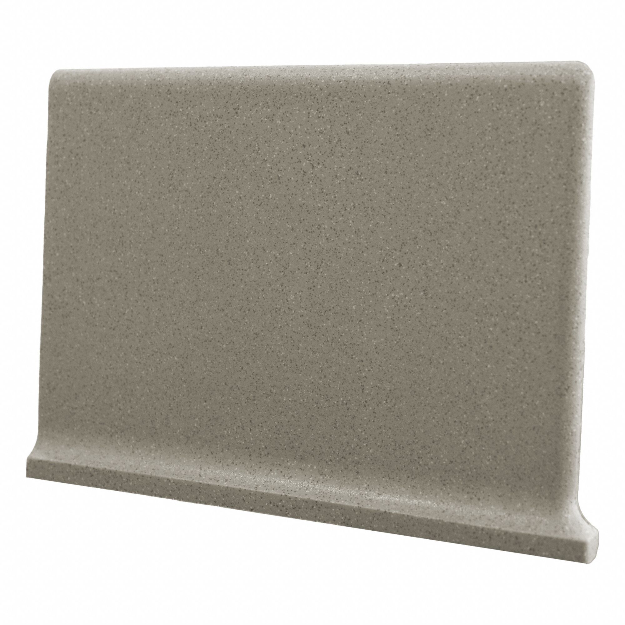 Floor Tiles: 7 3/4 in Lg, 5 7/8 in Wd, Grey Mingle, Trim, Right Cove, Unpolished, Mingle