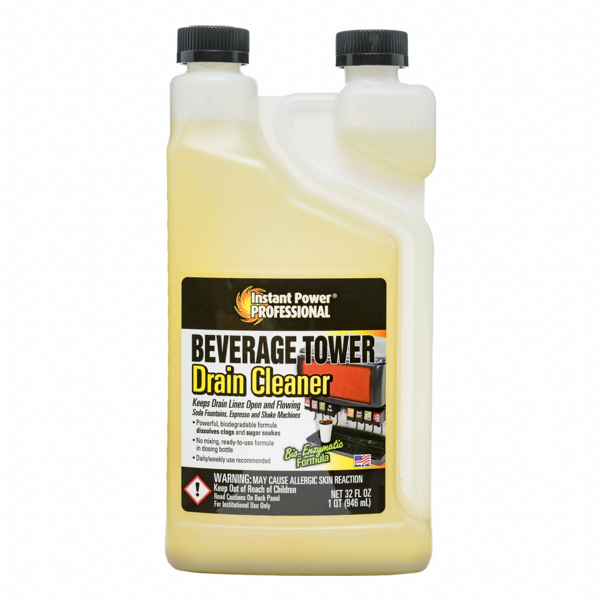 Beverage Tower Drain