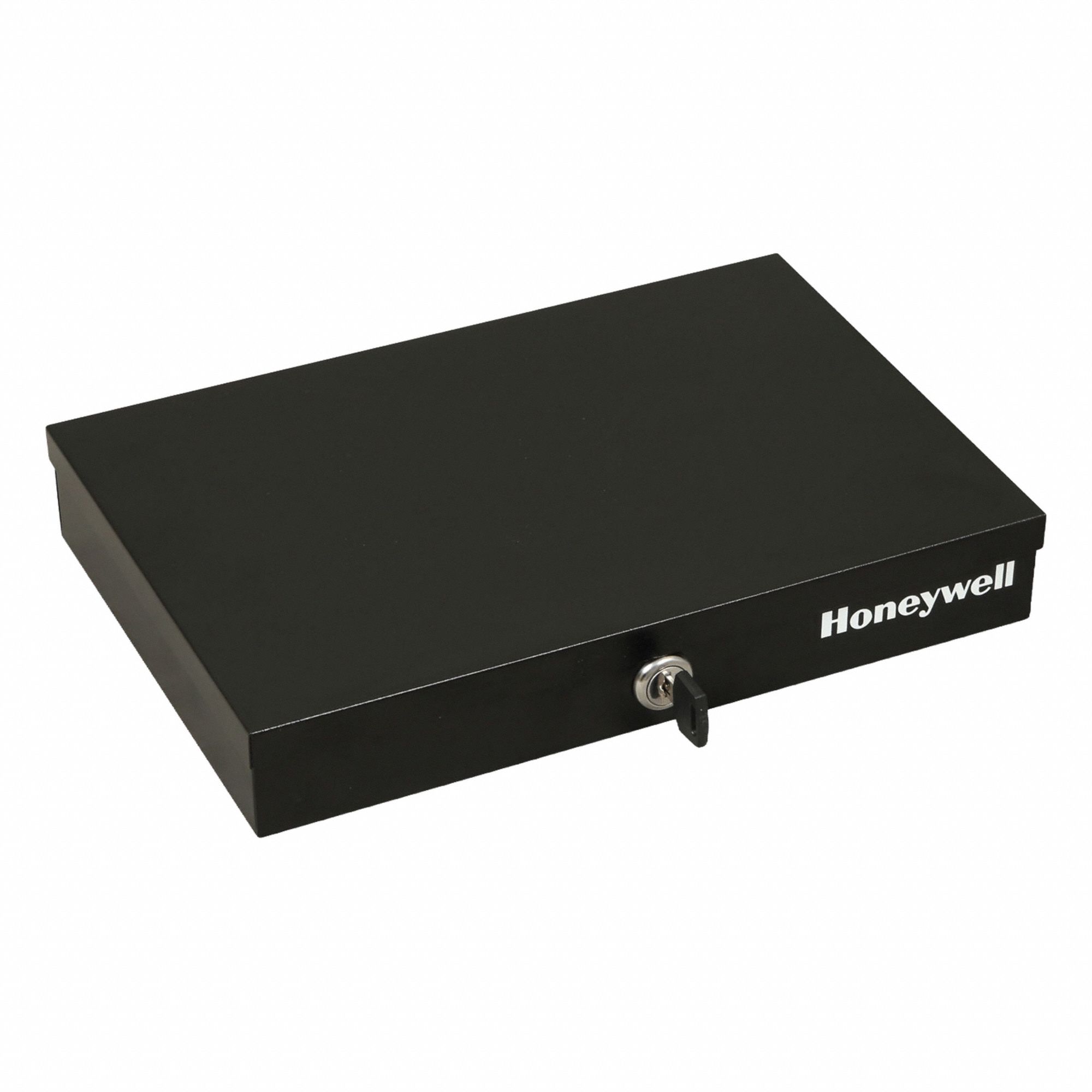 Cash Box Black Key Lock Plastic