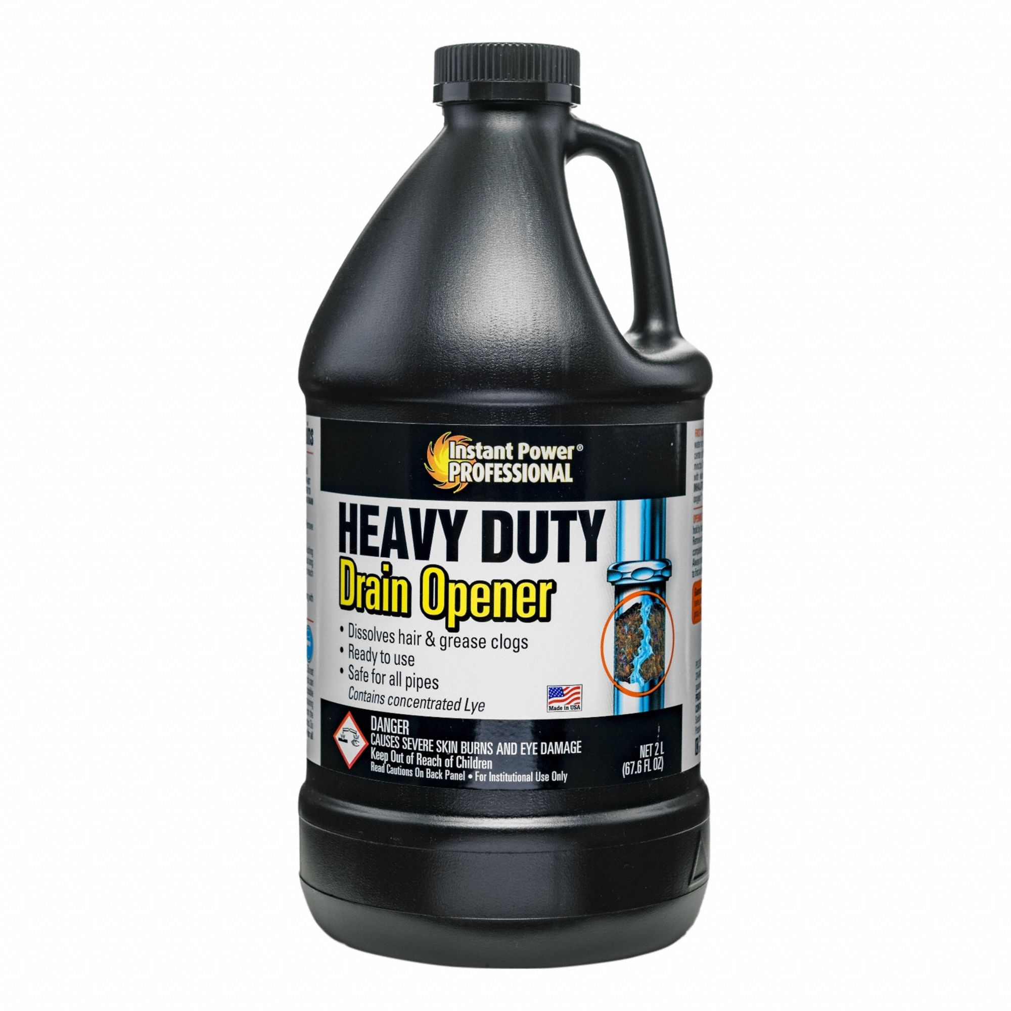 Instant Power Heavy Duty Drain Opener (Grey Bottle) - Instant Power - View #8