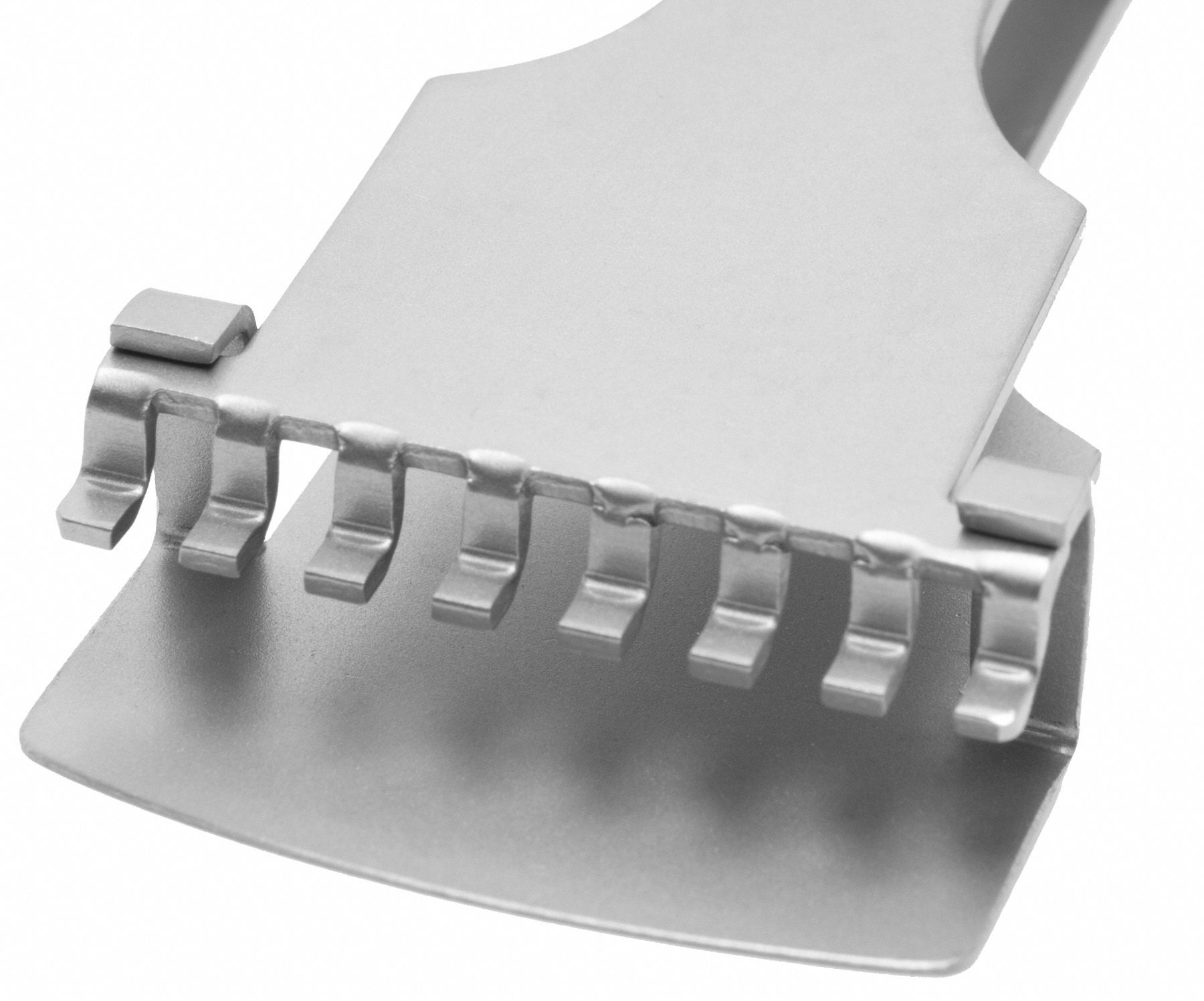 Tweezers: Stainless Steel, Cylinder, Straight Tip