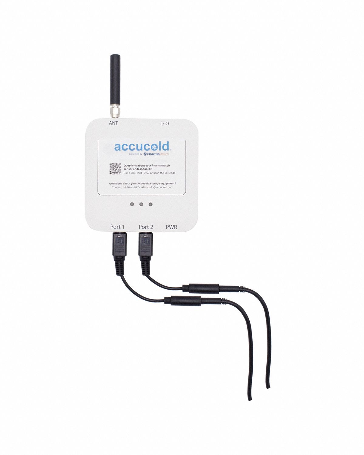 Wireless Environmental Temperature Monitoring Device: 1 3/4 in, 3 7/8 in, Universal