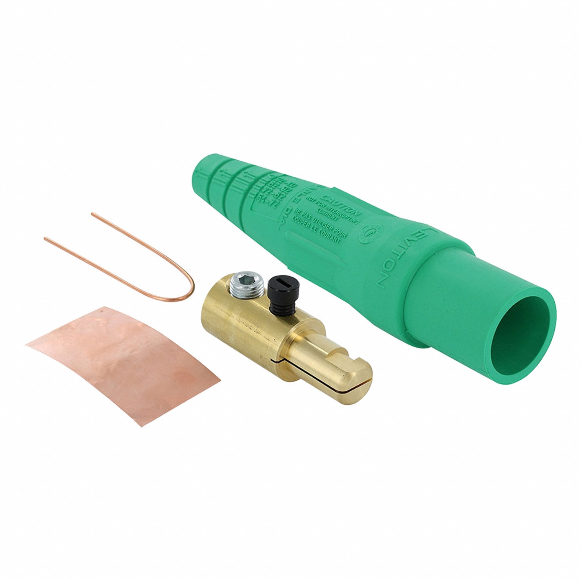 Single Pole Inline 400 A Male Green