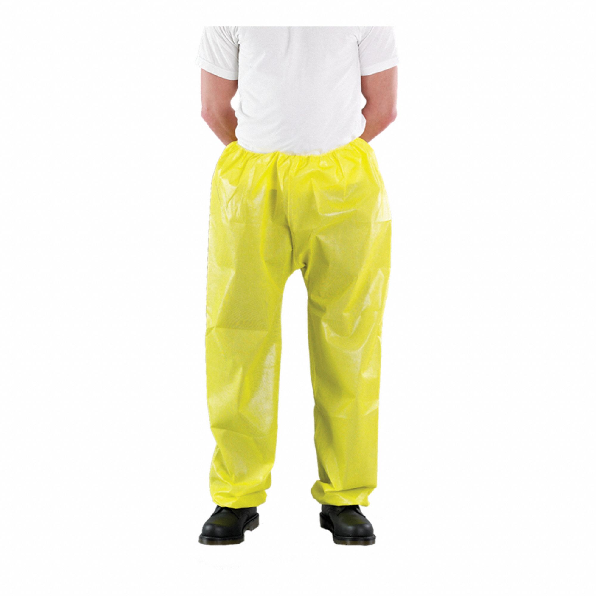 Pants S Ankle Yellow
