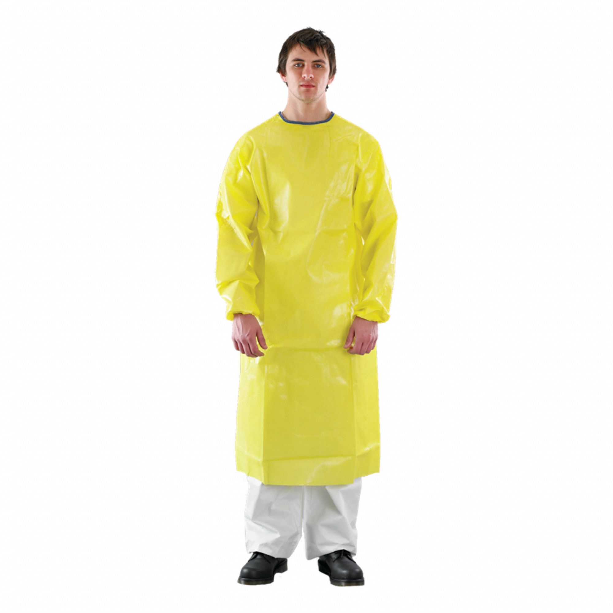 Apron with Sleeves 3XL Sleeve Yellow