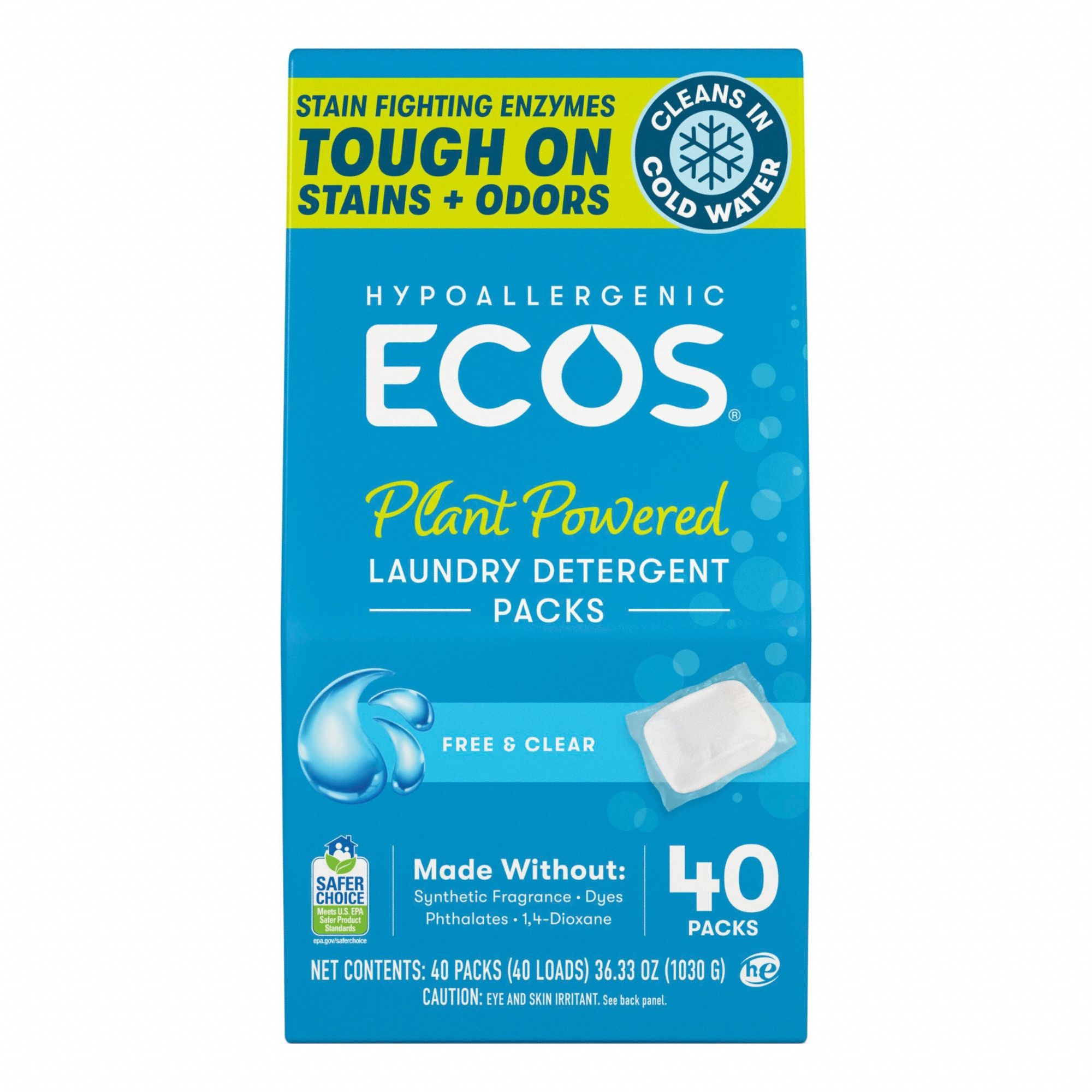 Laundry Detergent 40 ct Box PK6