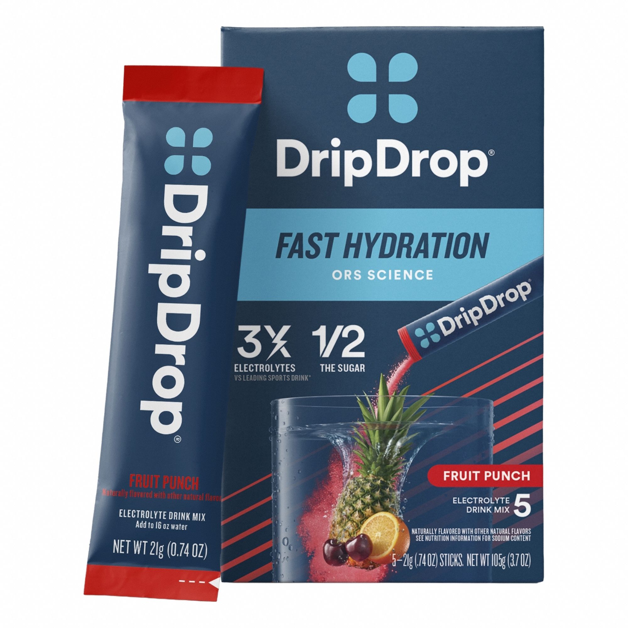 Electrolyte Powder, Red, 16 oz, PK60