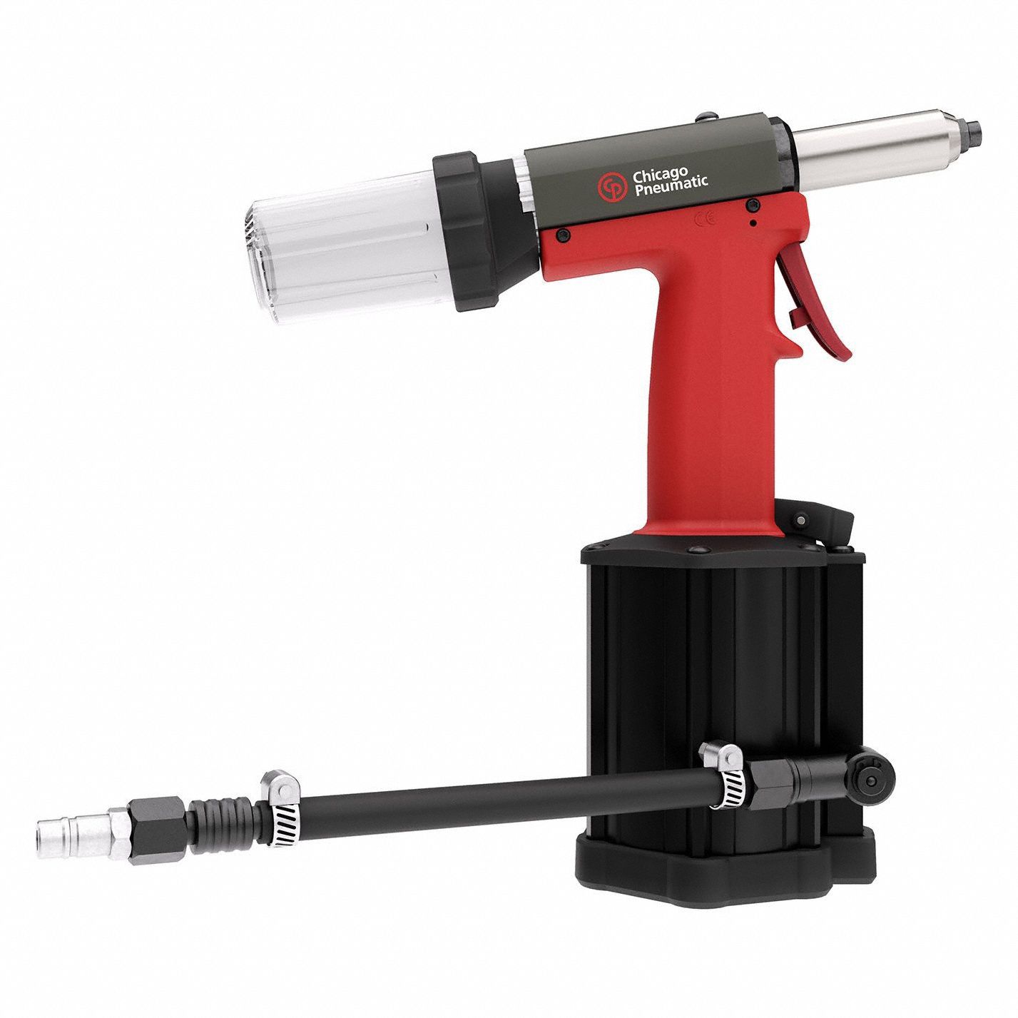 CHICAGO PNEUMATIC, 19 mm Stroke Lg, 12,600 N Pulling Force, Riveter ...