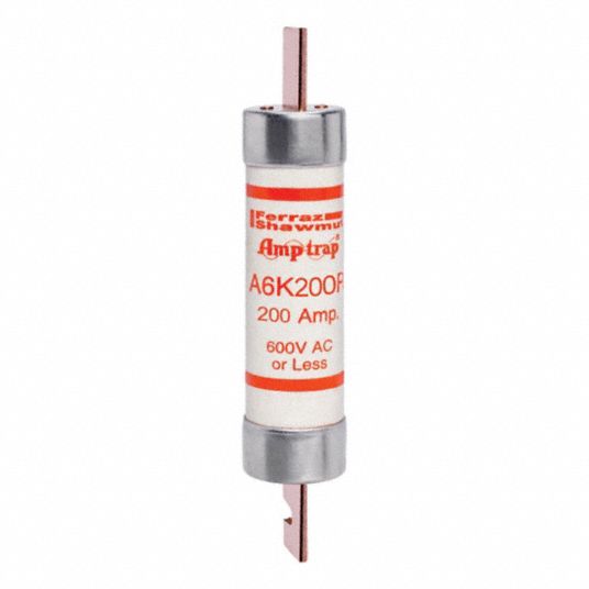 MERSEN, Class RK1, A6K-R Series, Fuse - 896LR4|A6K200R - Grainger