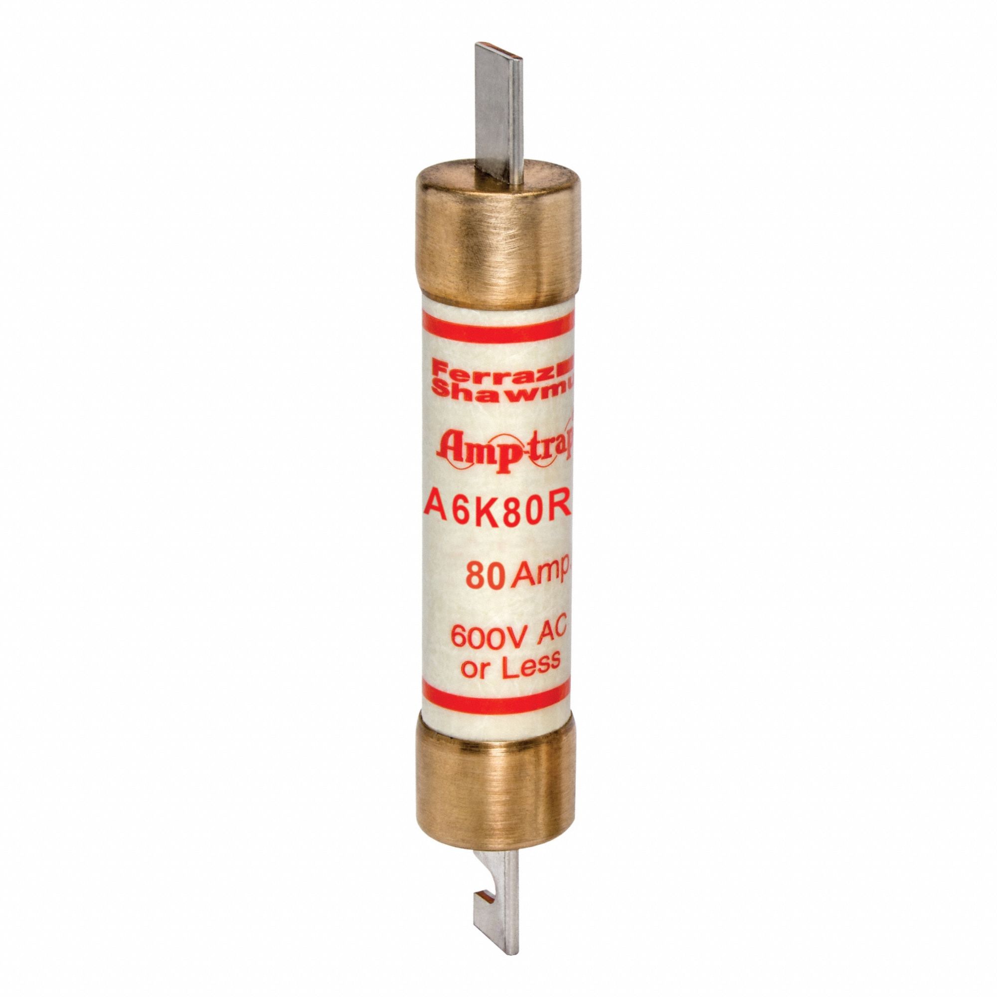 MERSEN, Class RK1, A6K-R Series, Fuse - 896LT1|A6K80R - Grainger
