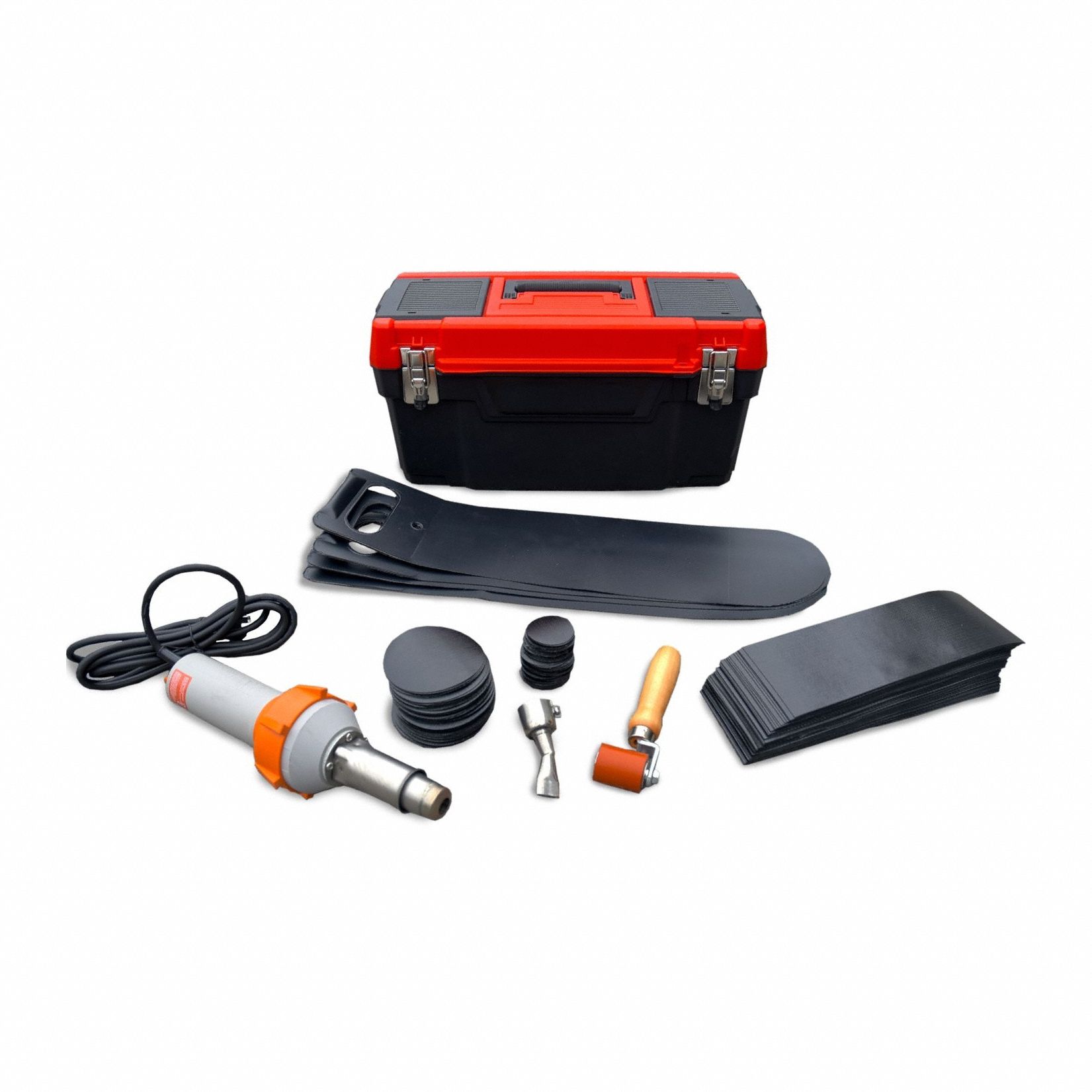 Spill Berm Repair Kit Black 8 in H