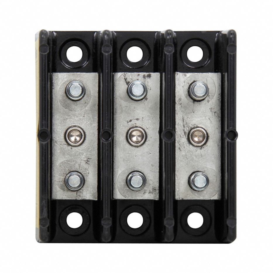 BUSSMANN, Open, Stud, Power Distribution Block - 897AY6|16290-3 - Grainger