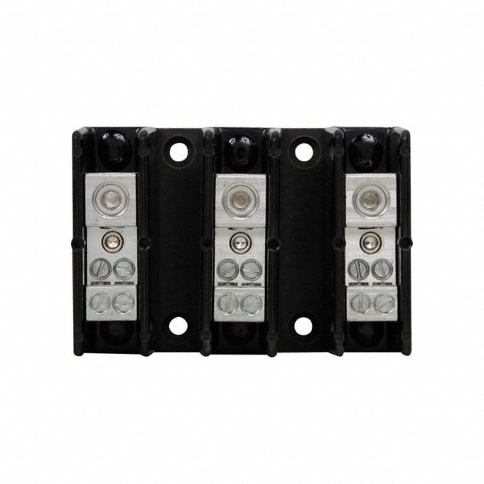 BUSSMANN, Open, Lug, Power Distribution Block - 897C57|PDB220-3 - Grainger