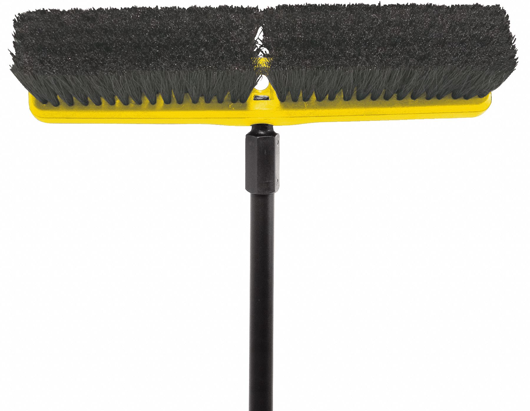 RUBBERMAID COMMERCIAL PRODUCTS Natural Push Broom, 18 in Sweep Face 8A286FG9B0700BLA Grainger