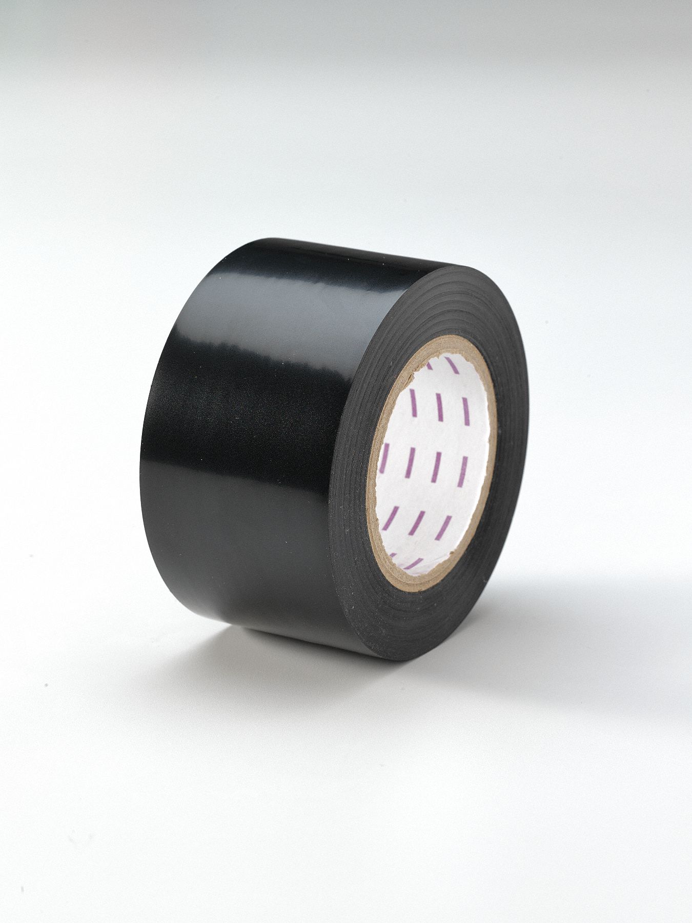 GRAINGER APPROVED Safety Warning Tape, Pattern Solid, Black, Width 3 in