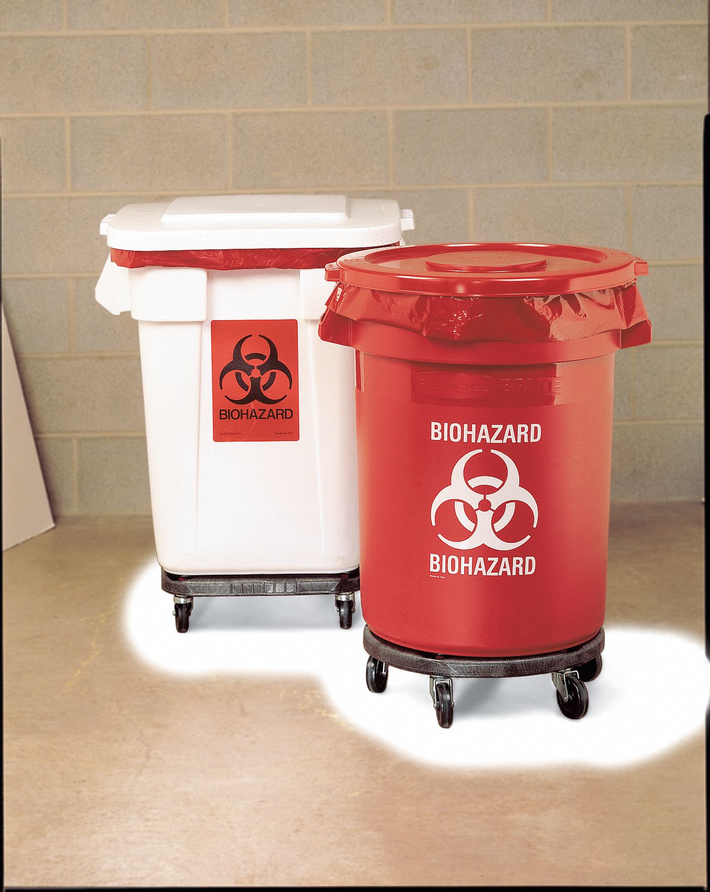 32 Gallon Red Bags for Biohazardous Waste