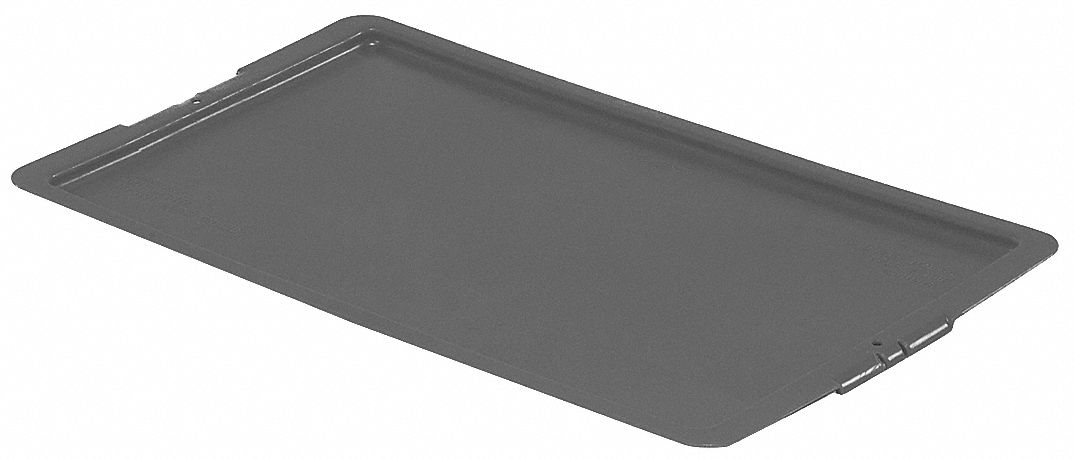 Lid 15 in W Plastic Gray