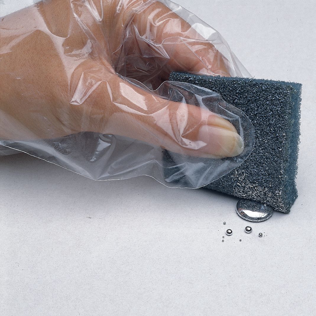 Mercury Sponge, 2 in x 2 in, Mercury Sponge 8AA668AA66 Grainger